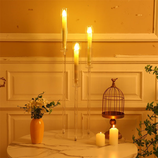 MOEPISY 6 Set Acrylic Candelabra Wayfair